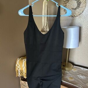 PINK Victoria's Secret Black Romper